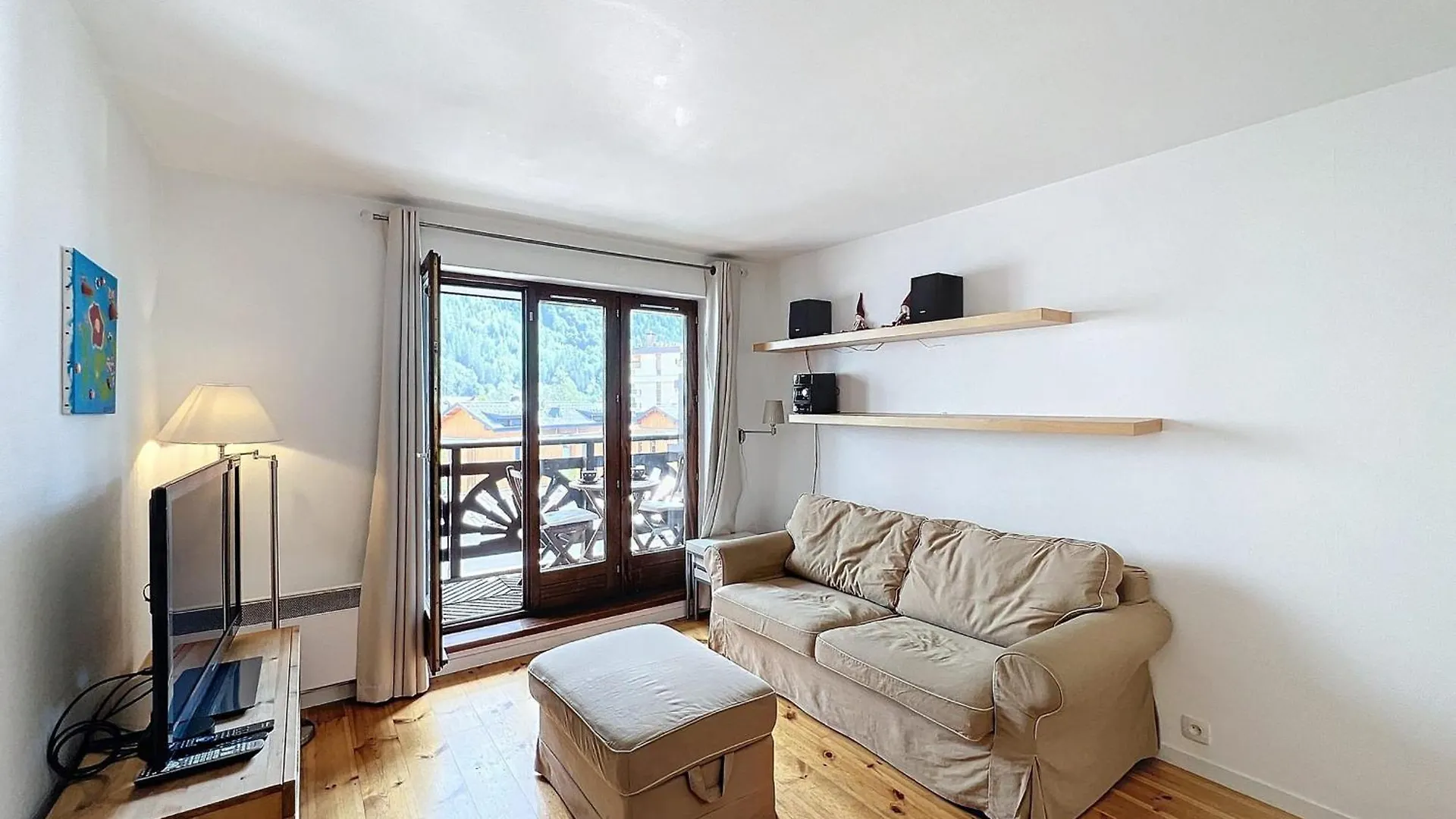 Appartement Chamonix Centre, 4 Pers, 2 Ch. Avec Balcon, Parking, Proche Telepherique Et Remontees - Fr-1-507-24